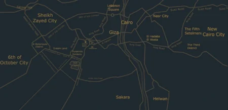 "Map of Sun Capital Compound October"