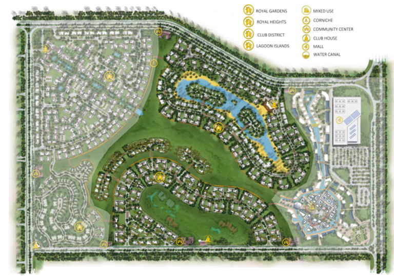 ماستر بلان كمبوند ماونتن فيو اي سيتي التجمع الخامس - Mountain View iCity New Cairo Master Plan