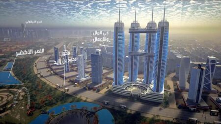 مشروع نايل بيزنس سيتي العاصمة الإدارية