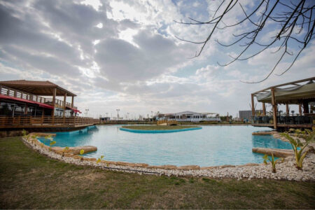 Unit area in Hyde Park Central project, Sixth Settlement