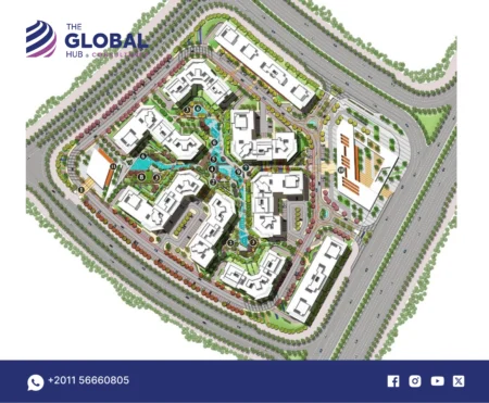 Map of Compound IL Mondo New Capital
