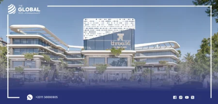 Unit Spaces of Three 14 Stores New Cairo