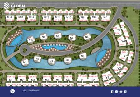 Design of Bungalows Village North Coast