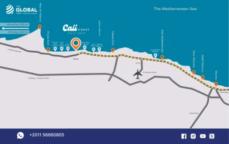 Location of Cali Coast North Coast
