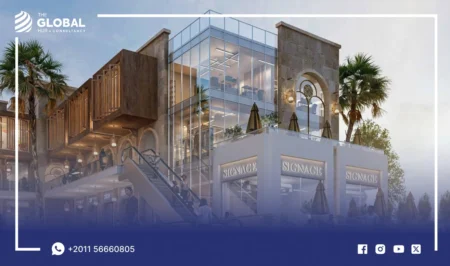Khan Al Wazir Mall facade, New Cairo
