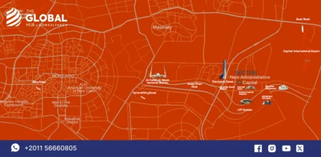 Sector Mall location, New Administrative Capital