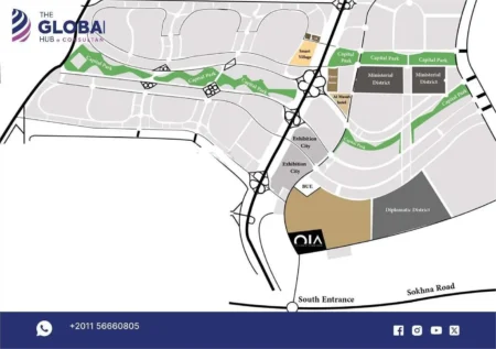 Location of Oia Compound