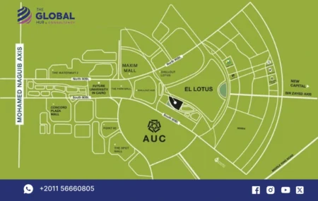 Location of Truro Compound, New Cairo