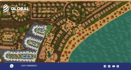 Location of Bella Romance Ain Sokhna