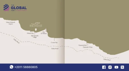 Location of Marsa Baghush North Coast