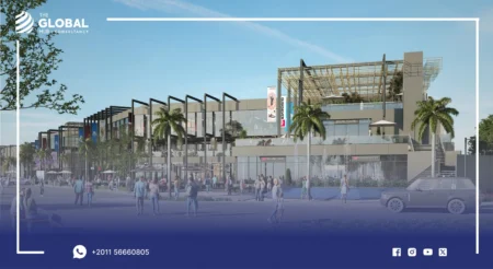 Area of Armonia Walk Mall New Capital