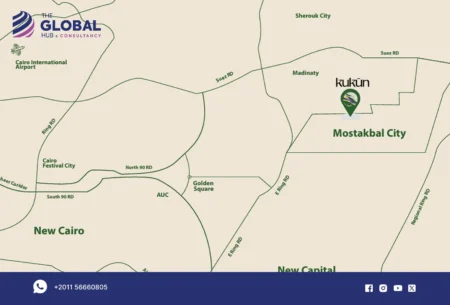 Kukun Mostakbal City Compound Location