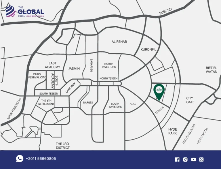 Location of Aster Compound New Cairo